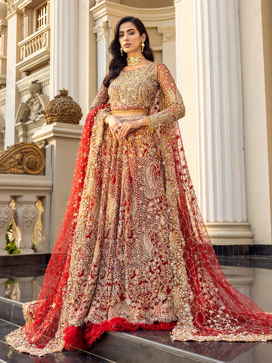 Lehenga Choli with a fully composed bodice.